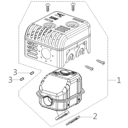 Глушитель Champion GP52 после 2019 года